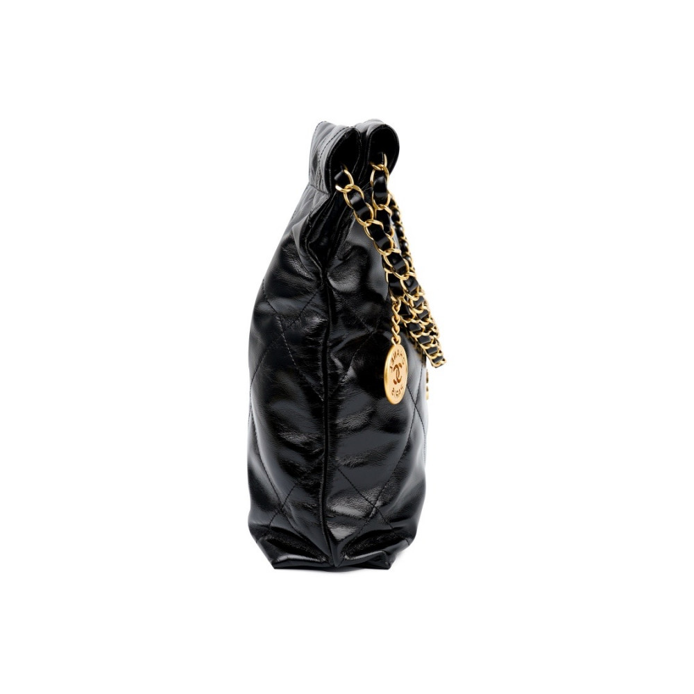 Chanel 22 Hand Bag Black