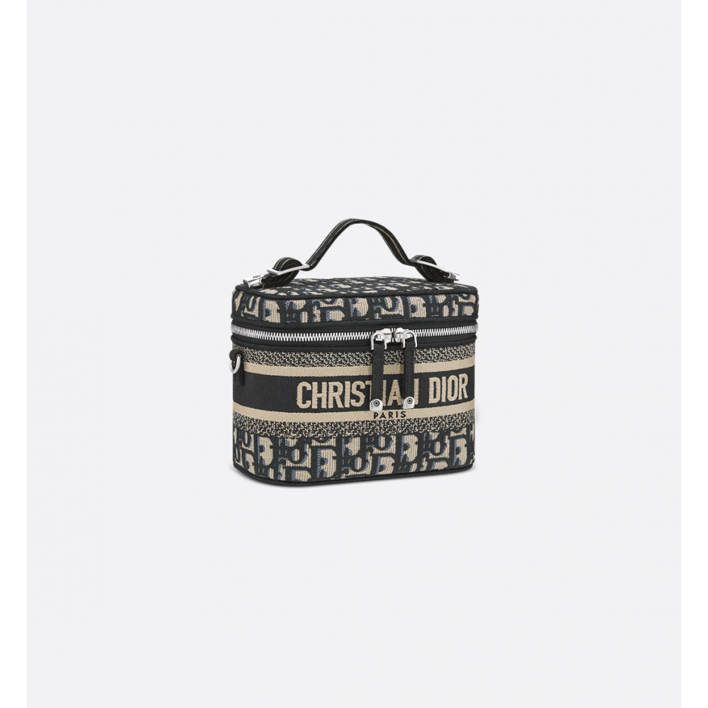 Small Diortravel Vanity Case With Shoulder Strap