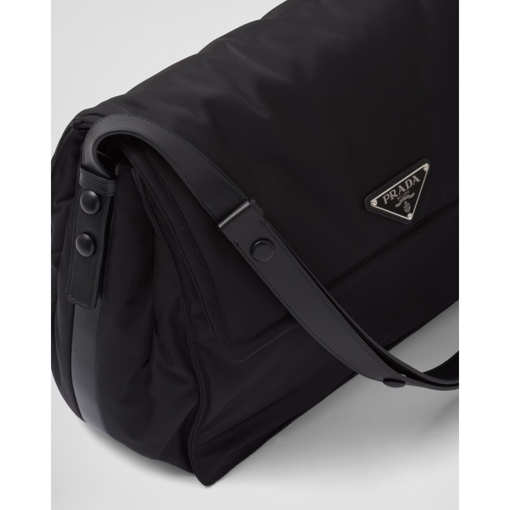 Re-Nylon Large Filled Shoulder Bag