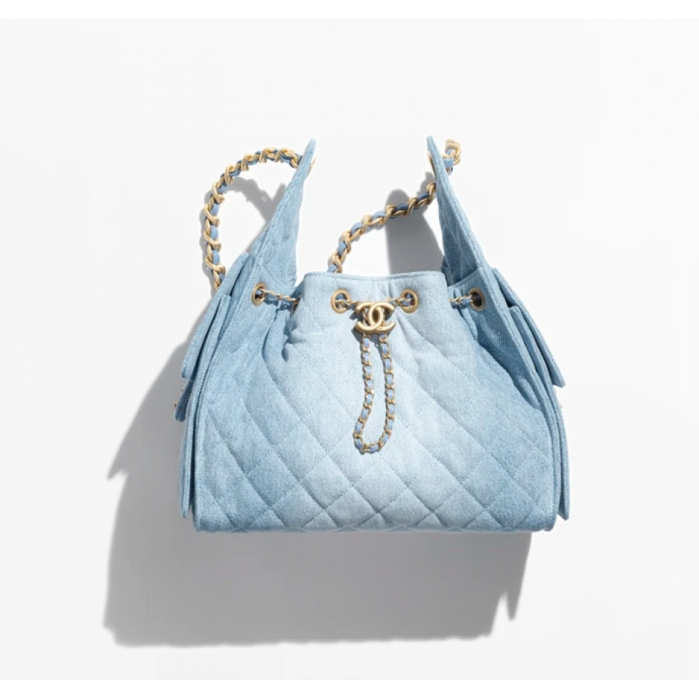 Chanel 25 Small Denim Handbag