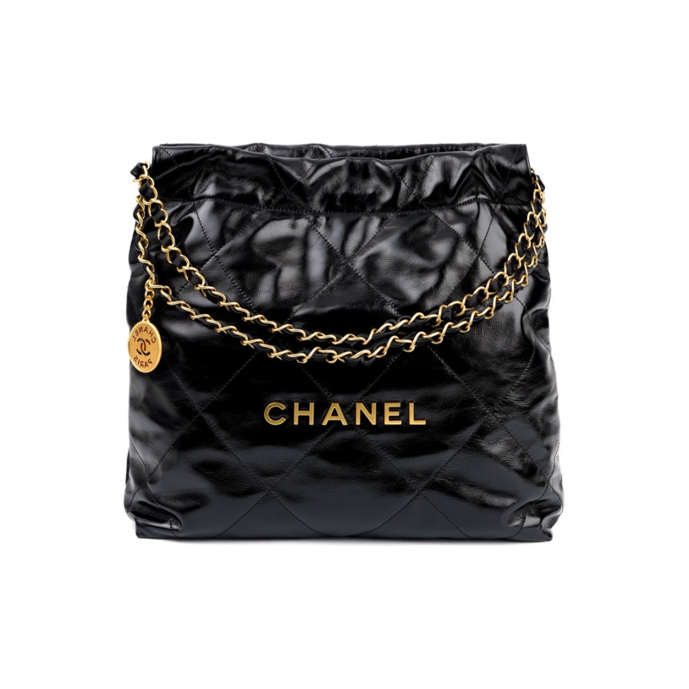 Chanel 22 Hand Bag Black