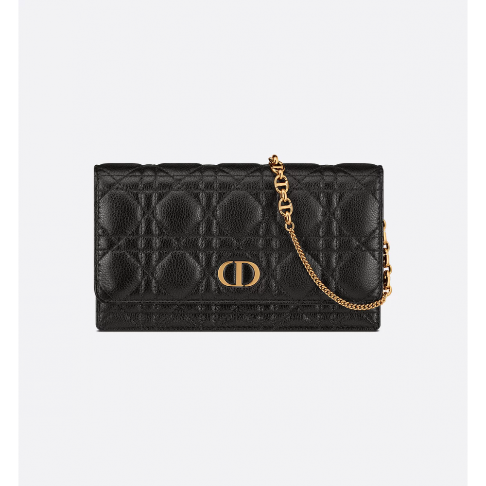 Dior Caro Pouch With Chain Dior Caro Pouch With Chain