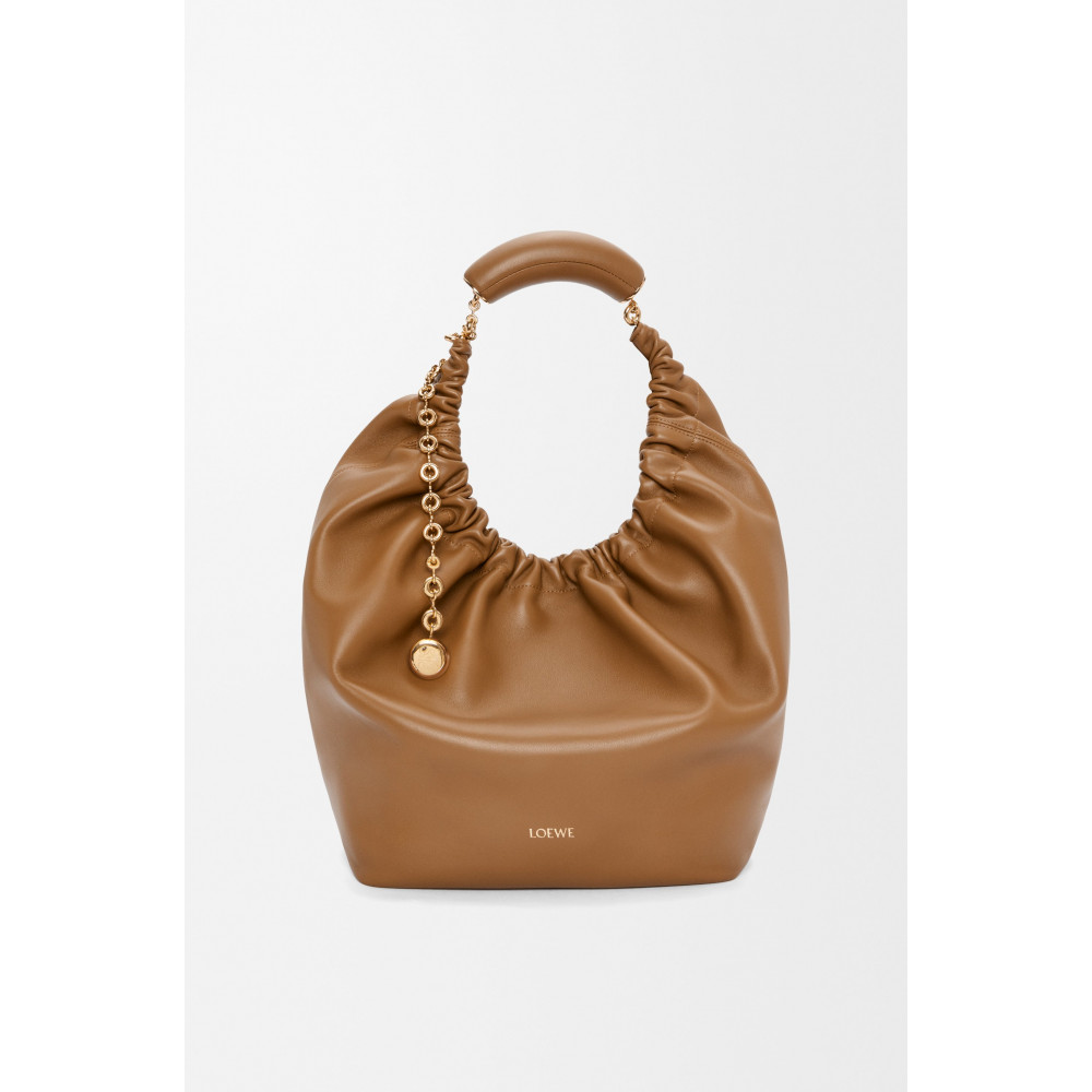 Medium Squeeze Bag In Mellow Nappa Lambskin