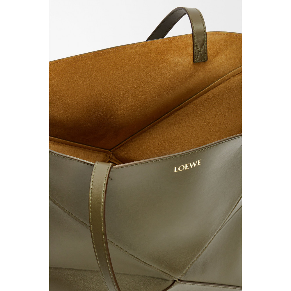 Medium Puzzle Fold Tote In Shiny Calfskin Medium Puzzle Fold Tote In Shiny Calfskin