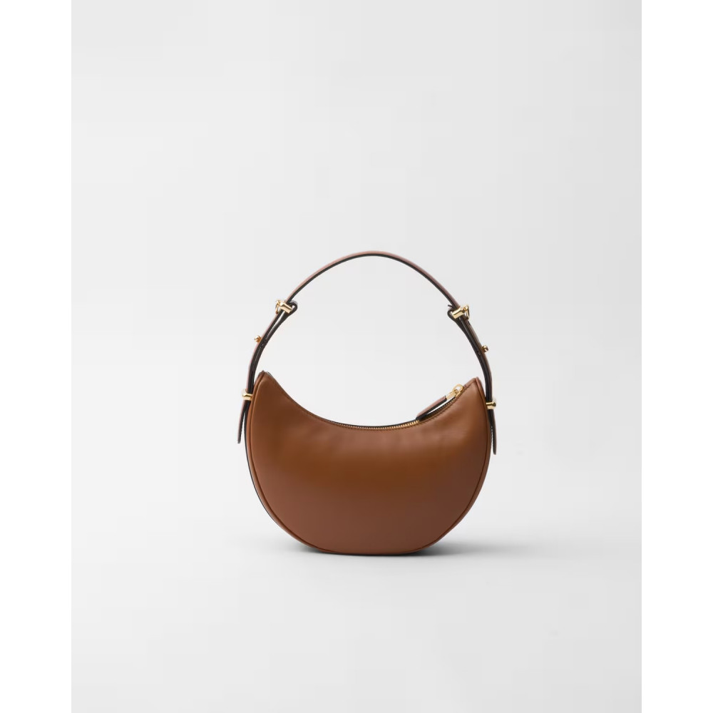 Prada Arqué Small Leather Shoulder Bag