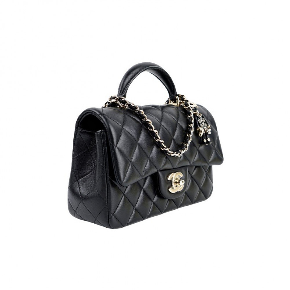 Chanel 22P Mini Handle Bag Flap Bag