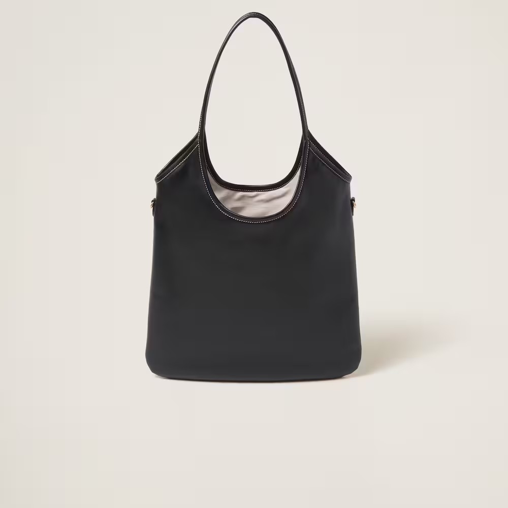 Ivy Leather Handbag Black