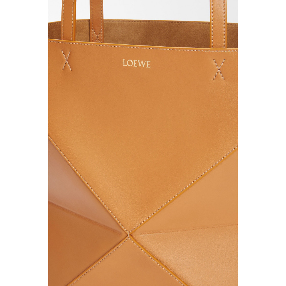 Medium Puzzle Fold Tote In Shiny Calfskin Medium Puzzle Fold Tote In Shiny Calfskin