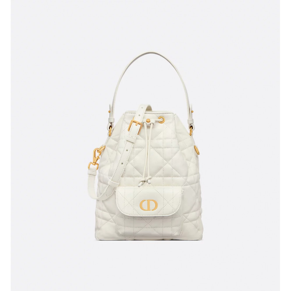 Small Dior Caro Bucket Bag