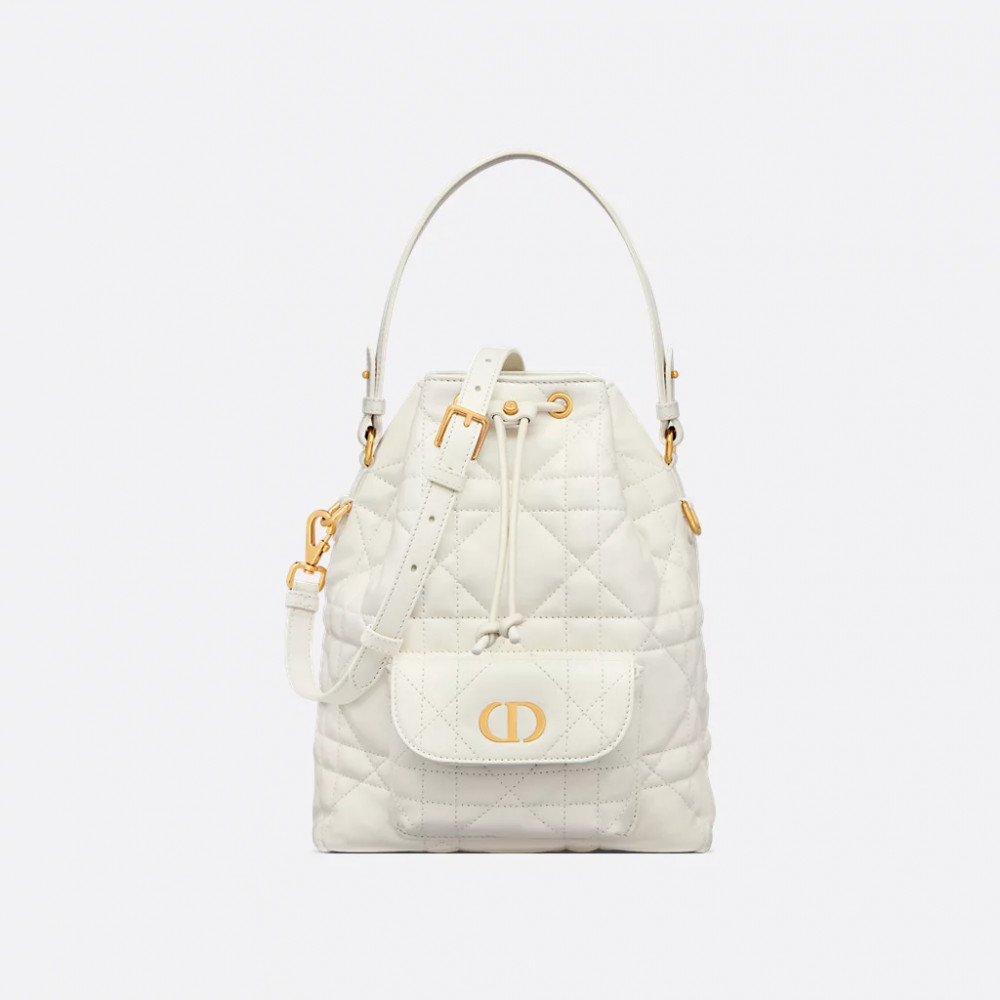 Small Dior Caro Bucket Bag