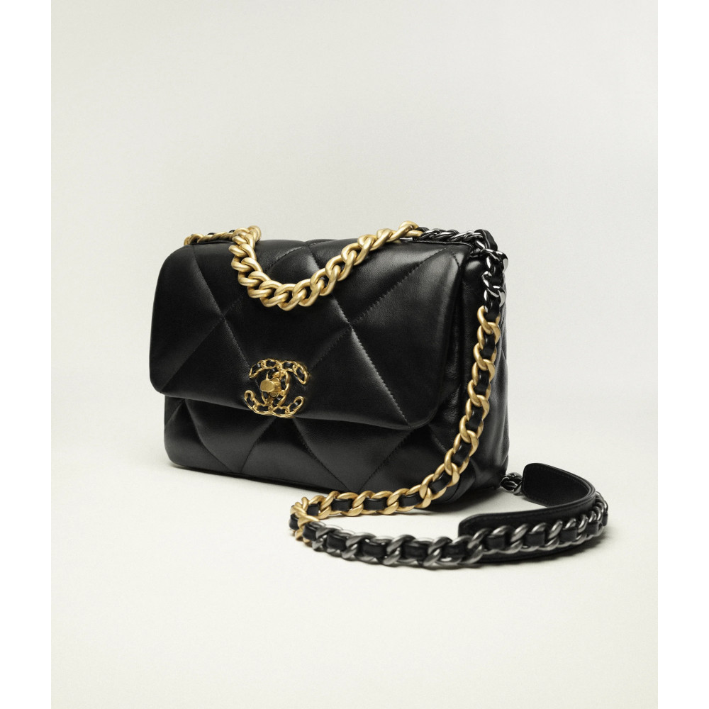 Chanel19 Handbag Black