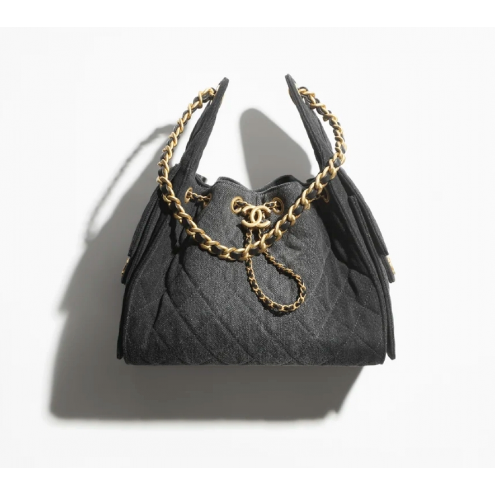 Chanel 25 Small Denim Handbag