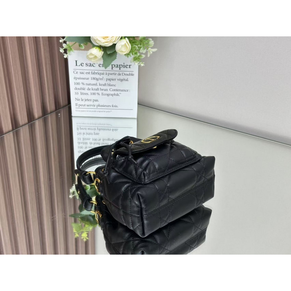 Miniature Dior Caro Bucket Bag
