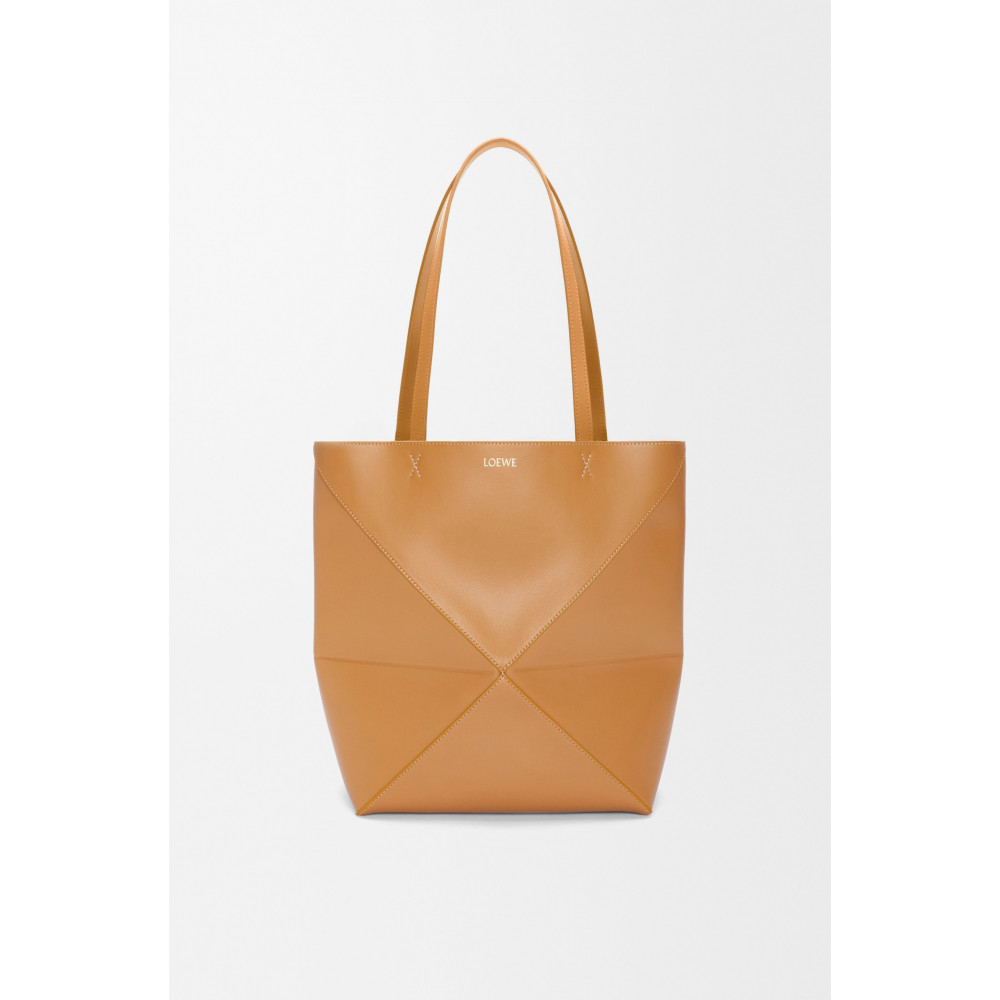 Medium Puzzle Fold Tote In Shiny Calfskin Medium Puzzle Fold Tote In Shiny Calfskin