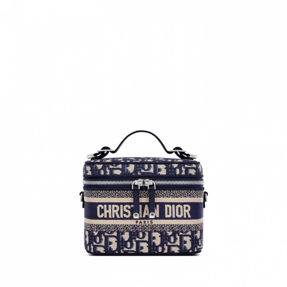 Small Diortravel Vanity Case With Shoulder Strap