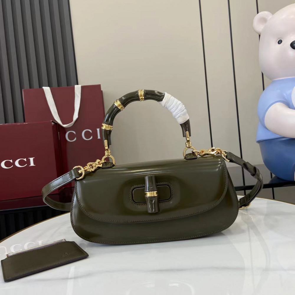 Gucci Bamboo Diva Series Medium Handbags