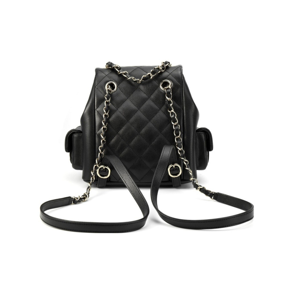 Chanel 23K Duma Backpack Black