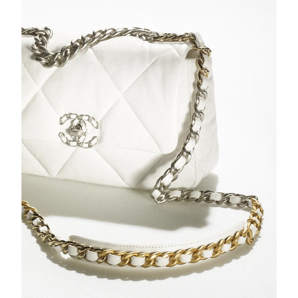 Chanel Flap 19Bag White