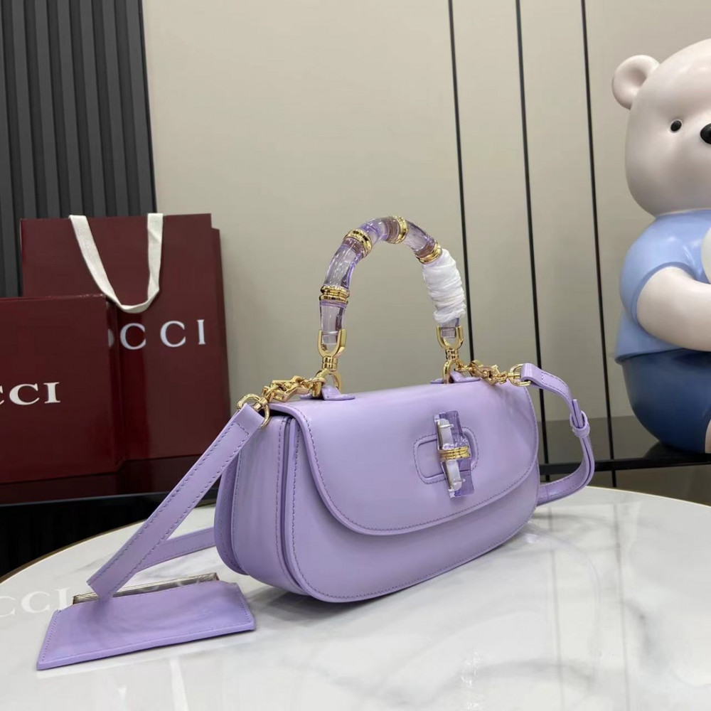 Gucci Bamboo Diva Series Small Bamboo Tote Bag