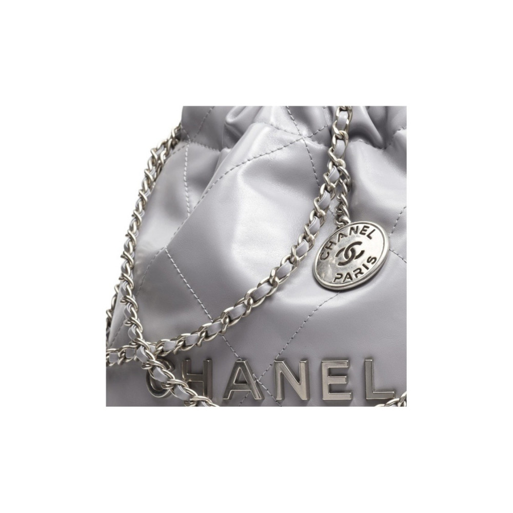Chanel 22 Mini Handbag Gray