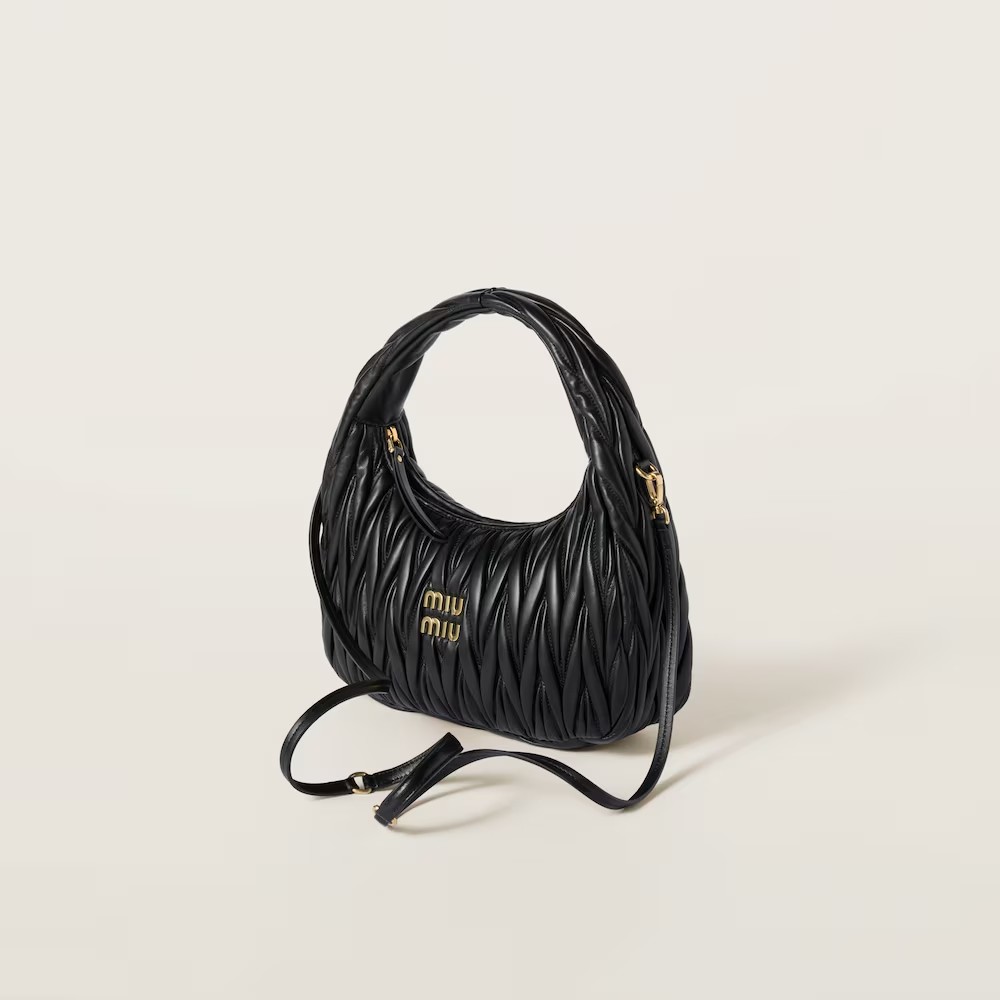 Wander Matelassé Medium Hobo Underarm Bag