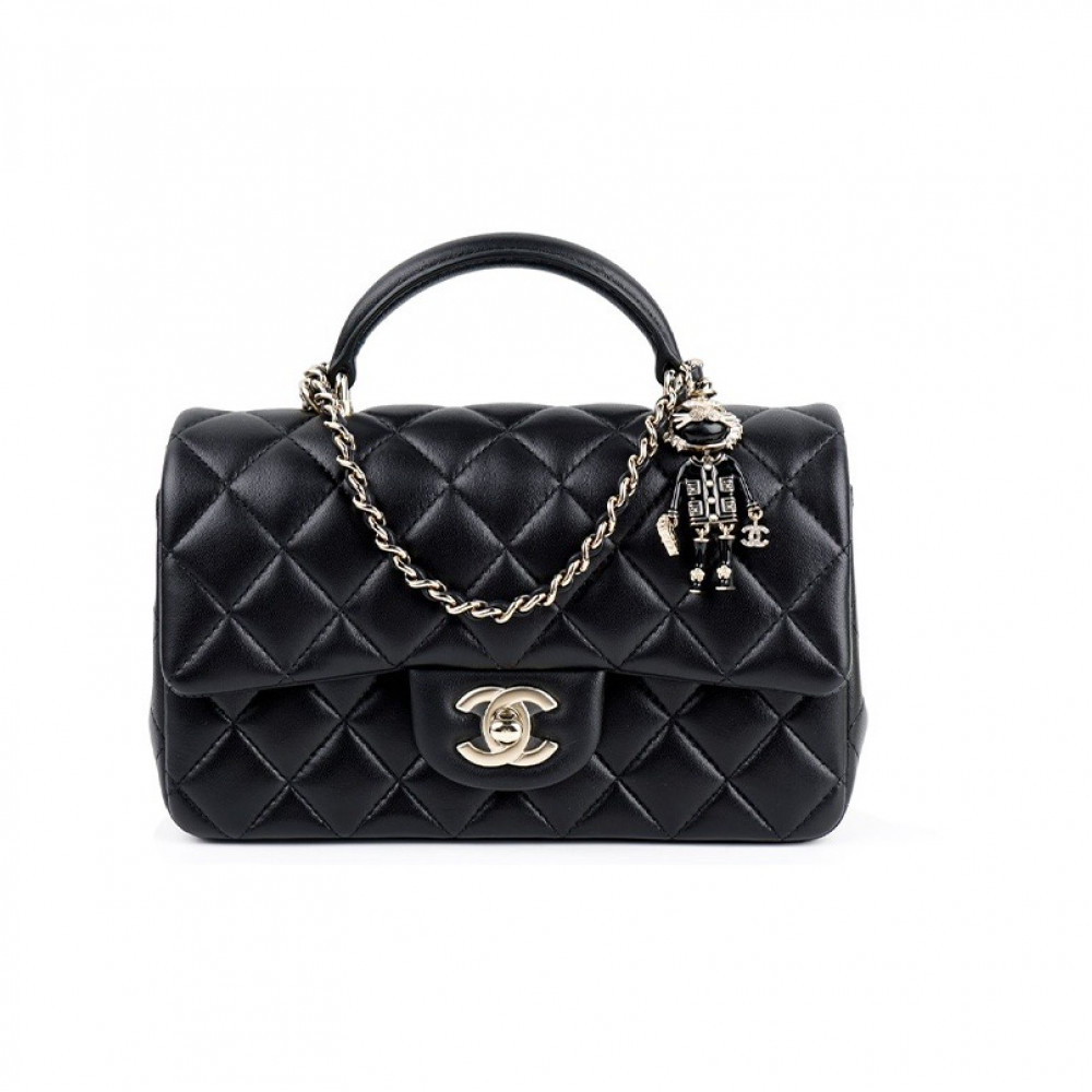 Chanel 22P Mini Handle Bag Flap Bag