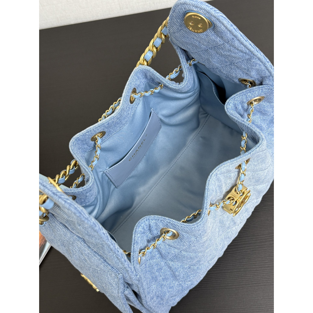 Chanel 25 Small Denim Handbag