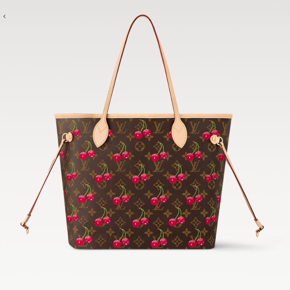 Lv X Tm Neverfull Medium Handbag