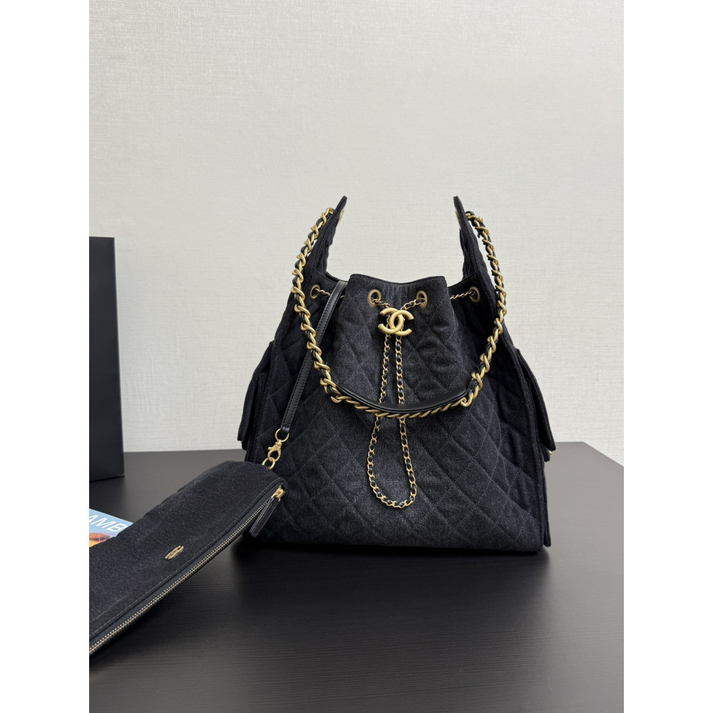 Chanel 25 Medium Denim Handbag