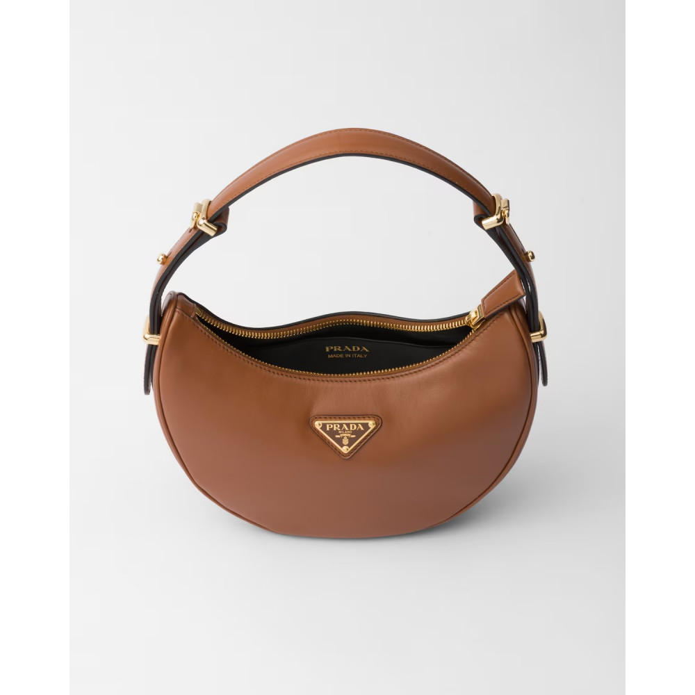 Prada Arqué Small Leather Shoulder Bag
