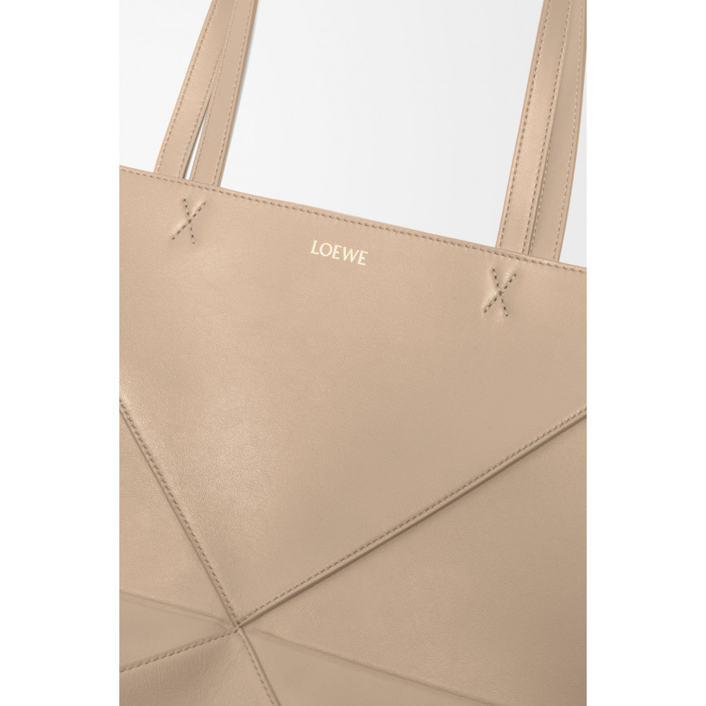 Medium Puzzle Fold Tote In Shiny Calfskin Medium Puzzle Fold Tote In Shiny Calfskin