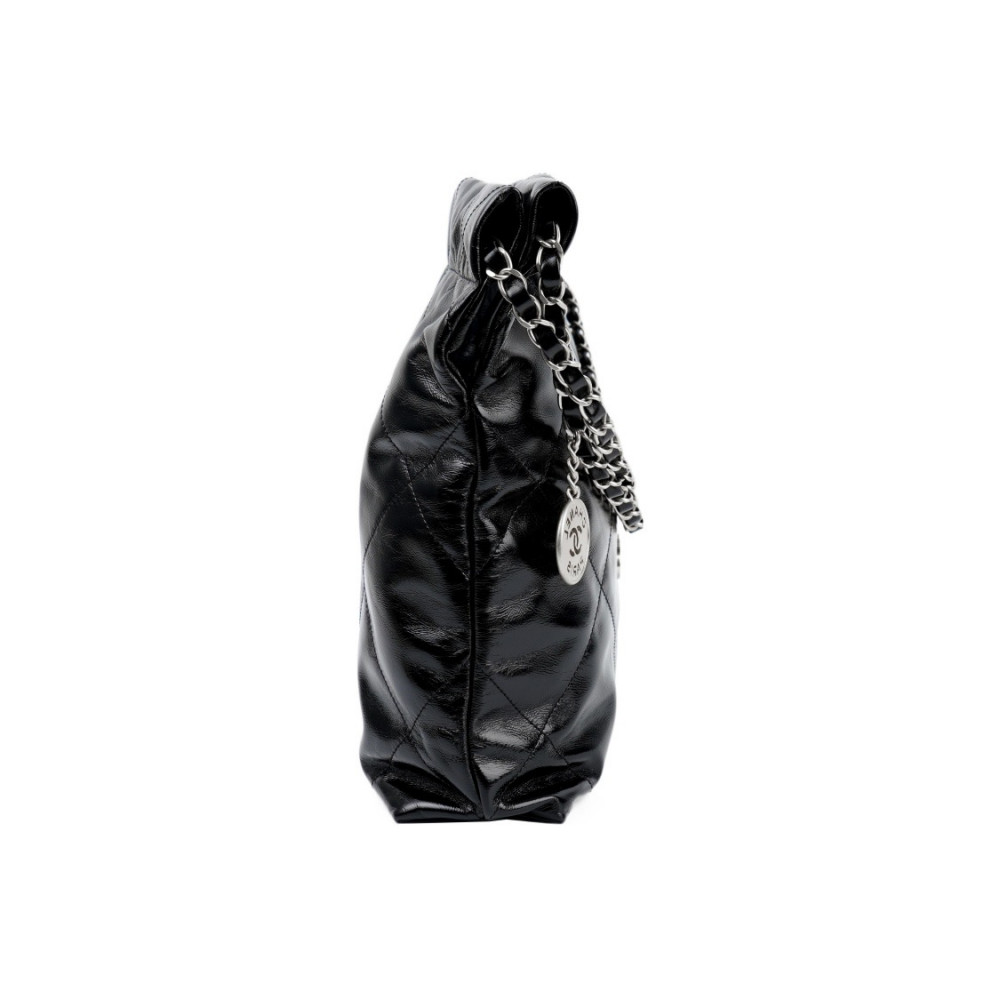 Chanel 22 Handbag Silver-Tone Metal