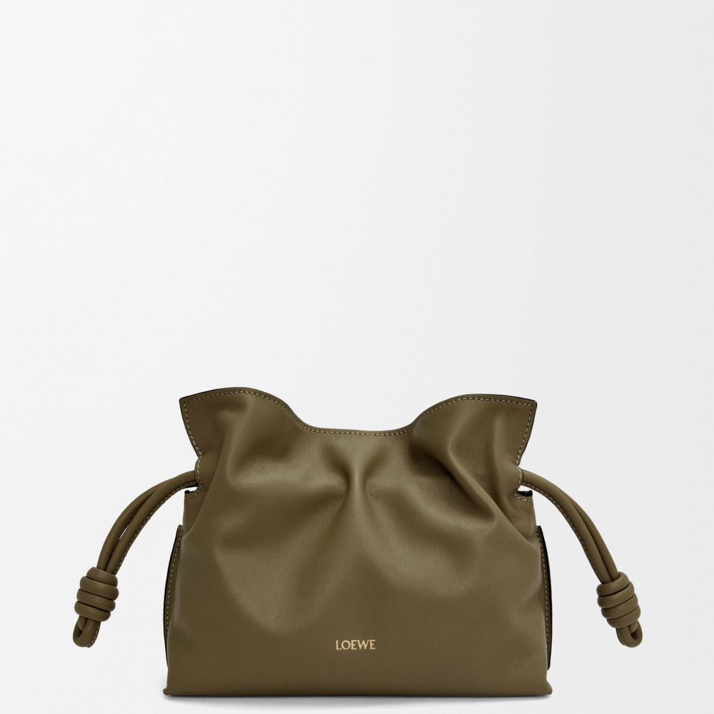 Mini Flamenco Clutch In Nappa Calfskin