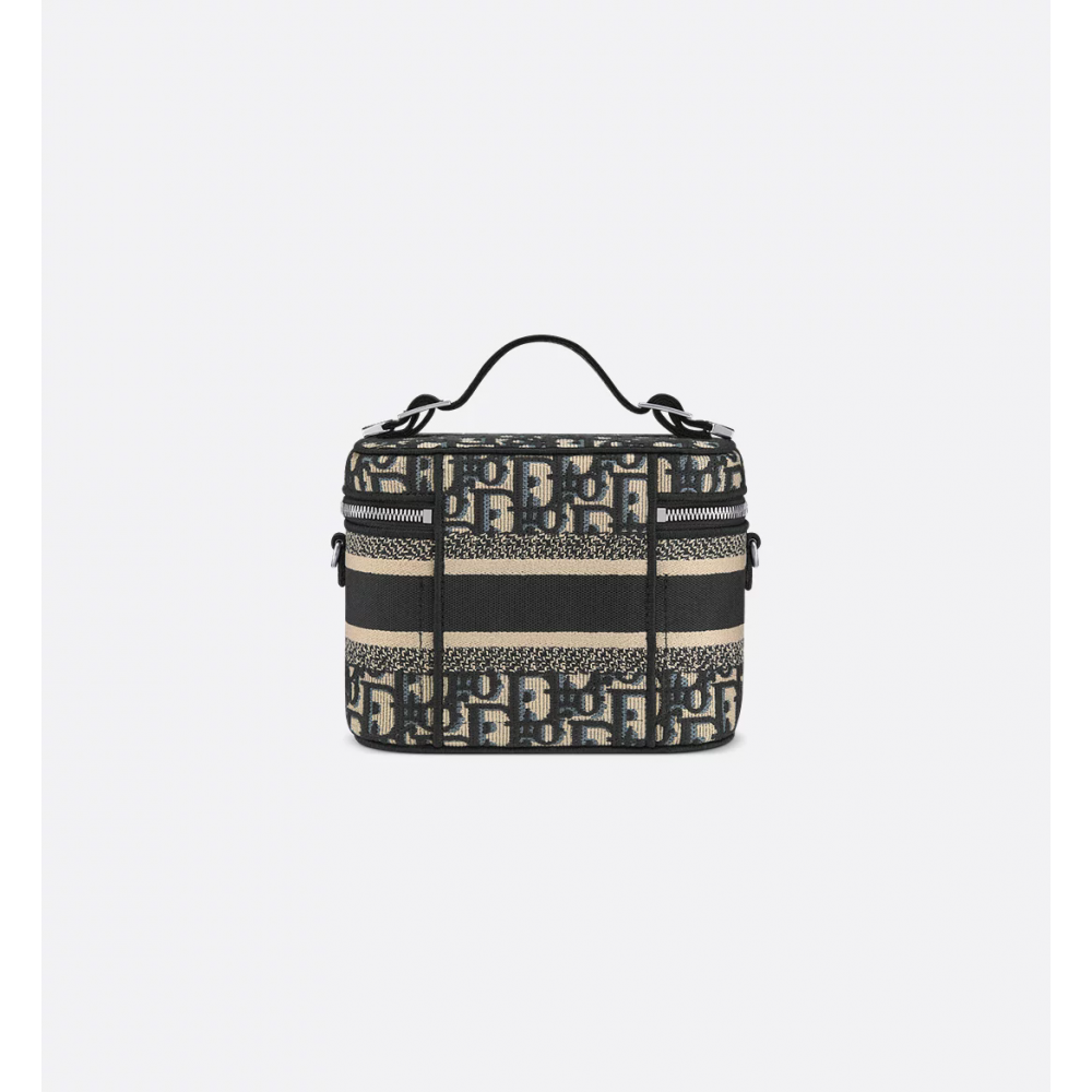 Small Diortravel Vanity Case With Shoulder Strap