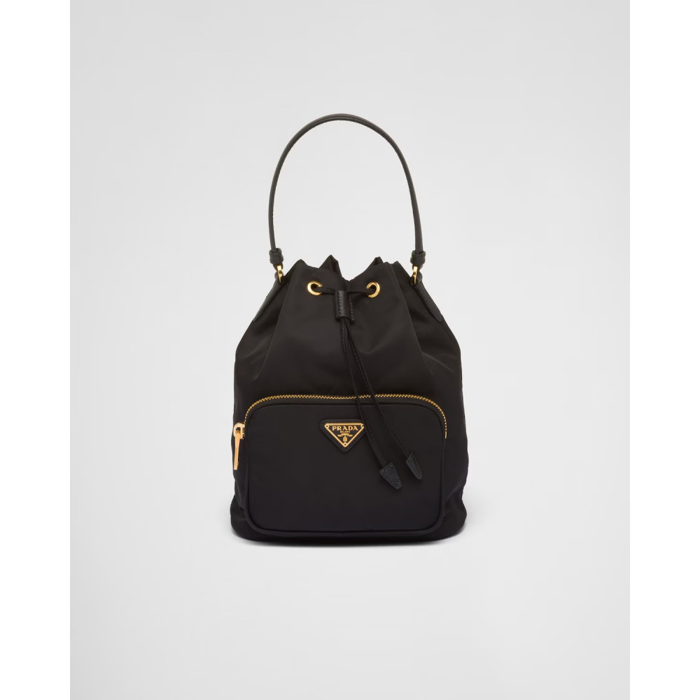 Prada Duet Re-Nylon Bucket Bag