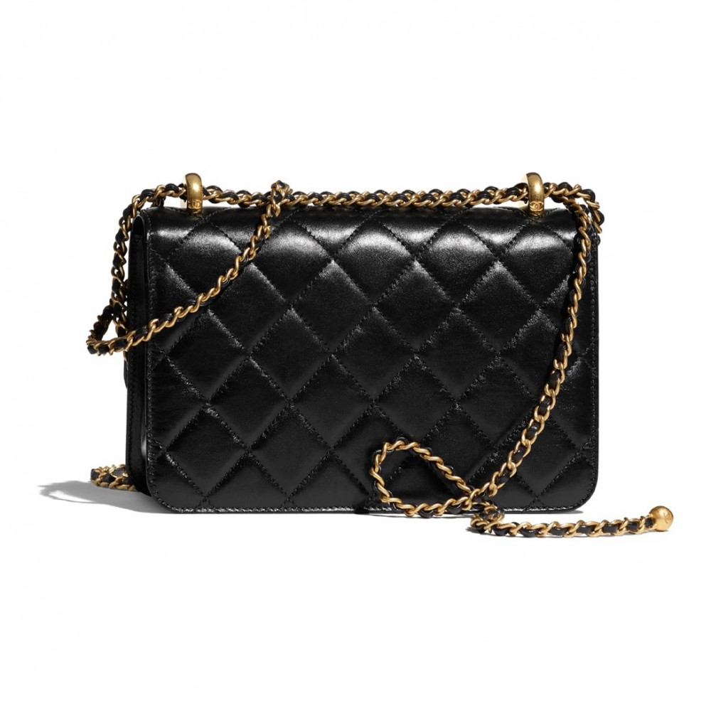 Chanel Flap Bag Gold Balls