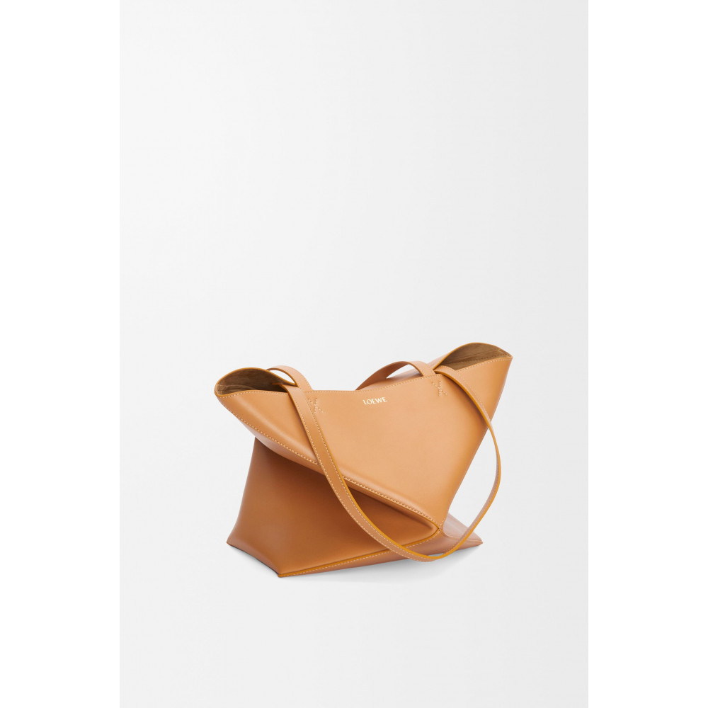Medium Puzzle Fold Tote In Shiny Calfskin Medium Puzzle Fold Tote In Shiny Calfskin