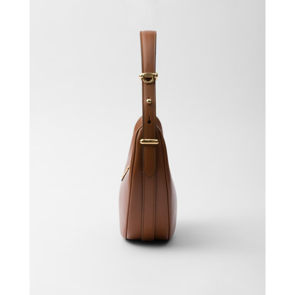 Prada Arqué Small Leather Shoulder Bag
