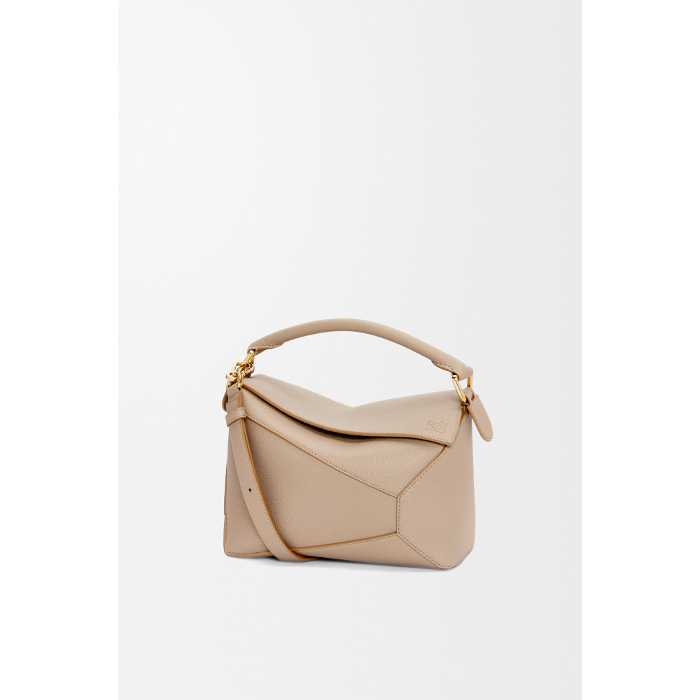 Small Puzzle Bag In Soft Grained Calfskin