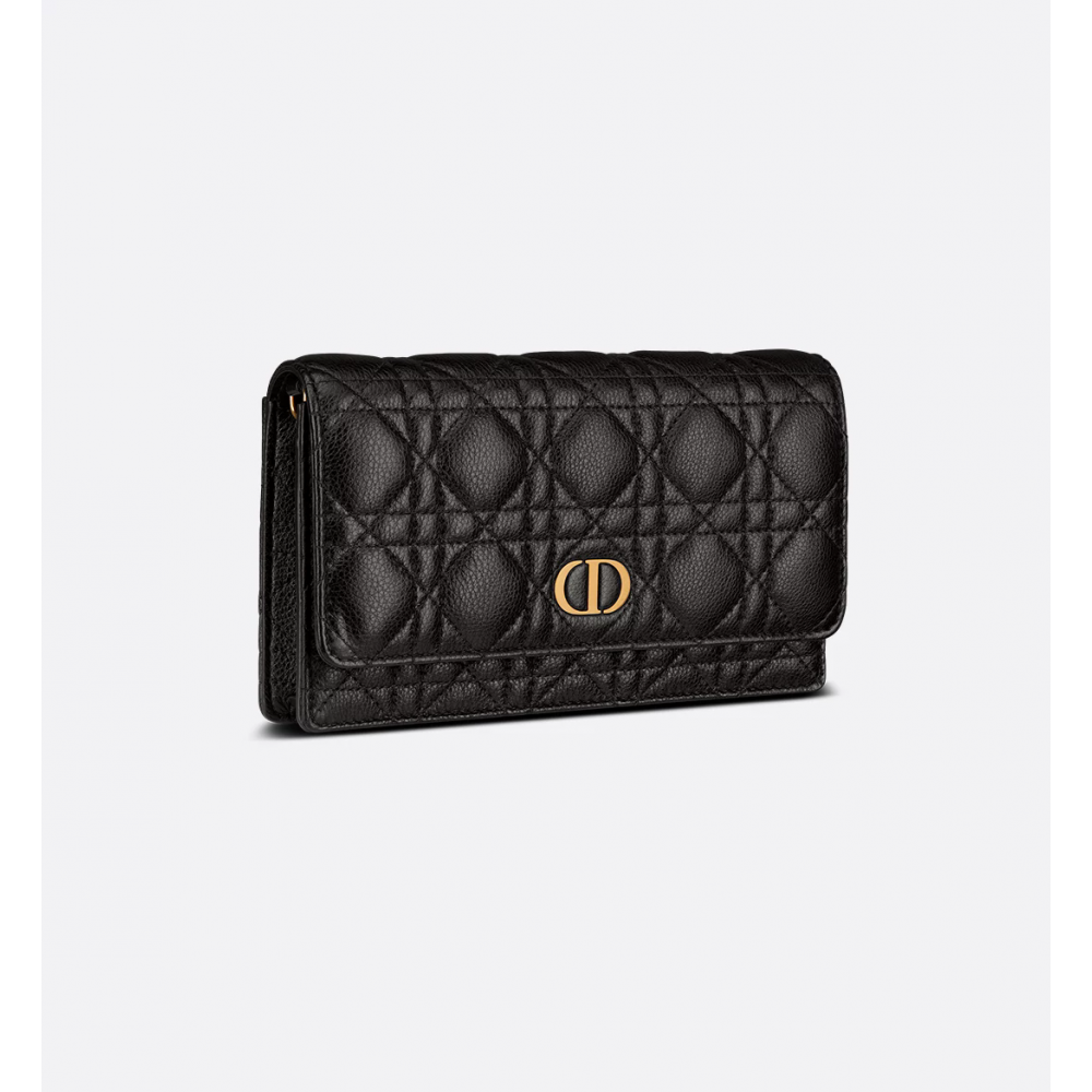 Dior Caro Pouch With Chain Dior Caro Pouch With Chain