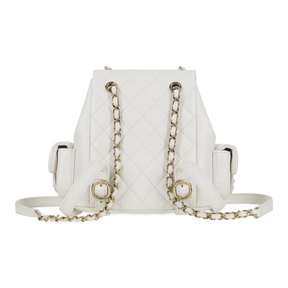 Chanel 23K Duma Backpack White