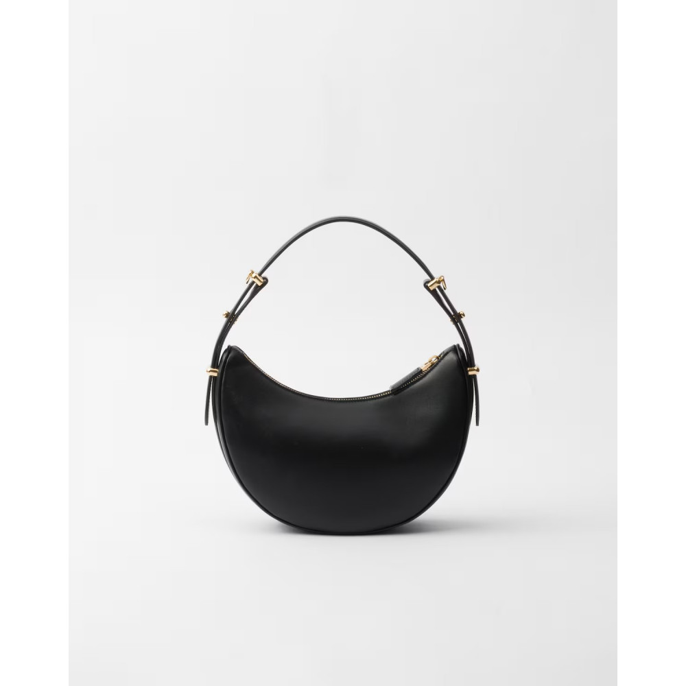 Prada Arqué Small Leather Shoulder Bag