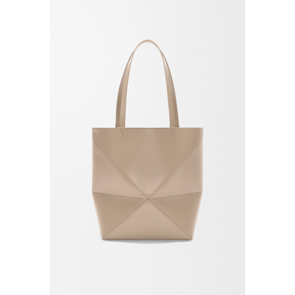 Medium Puzzle Fold Tote In Shiny Calfskin Medium Puzzle Fold Tote In Shiny Calfskin