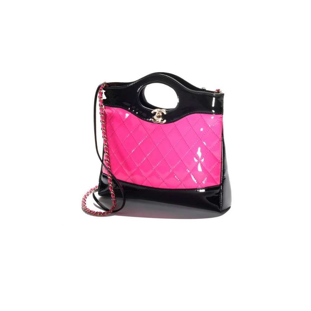 Chanel 31 Mini Shopping Bag Patent Calfskin