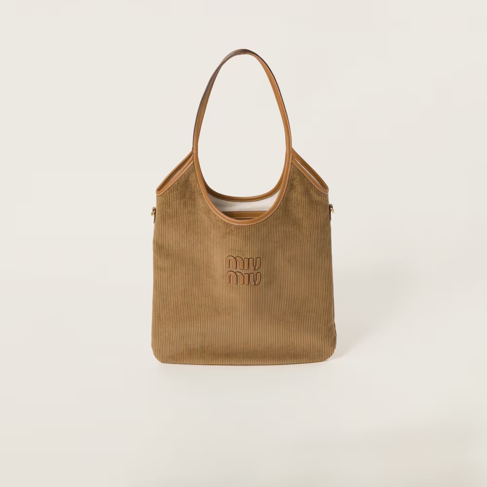 Ivy Corduroy Texture Shopping Bag