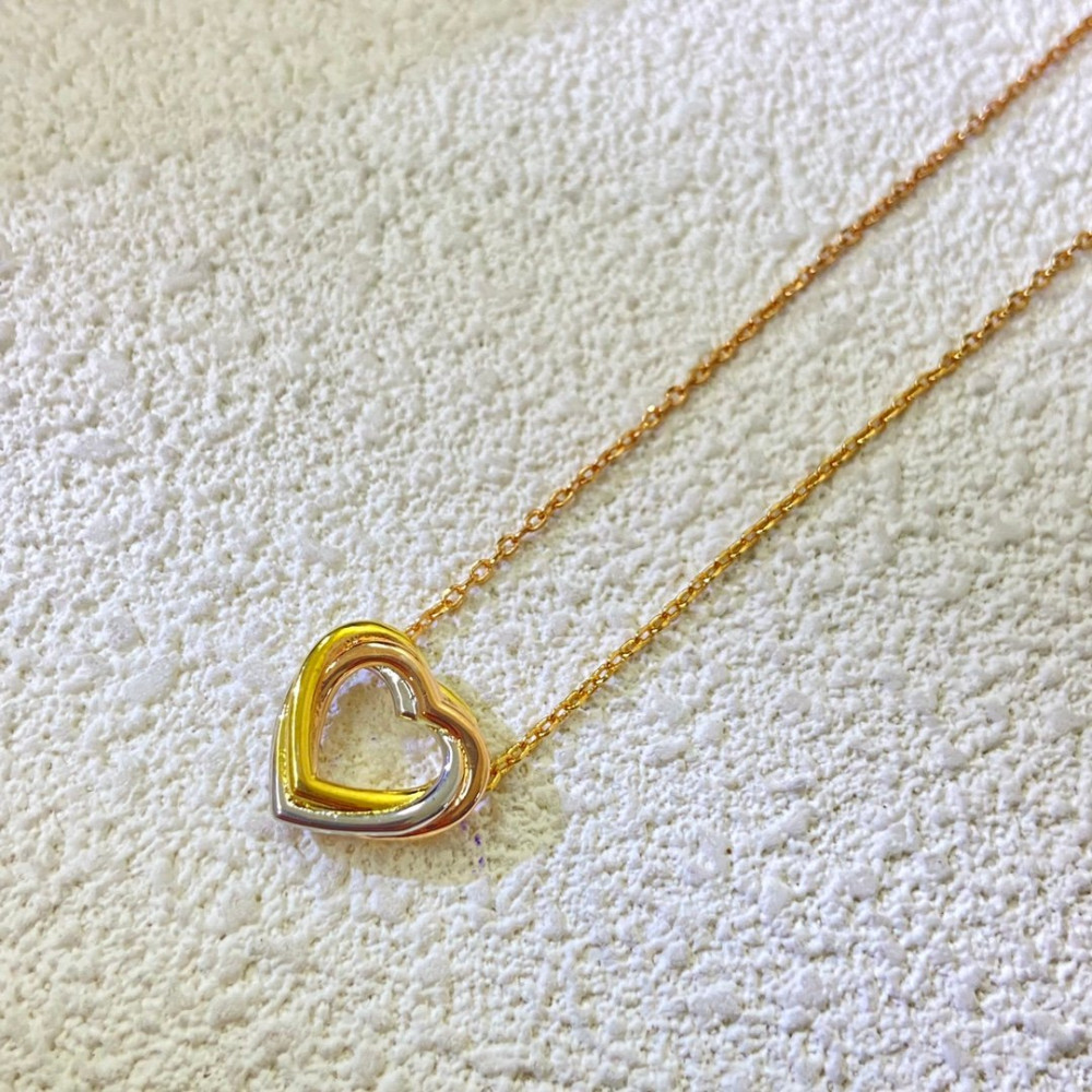 Cartier Necklace, 3 Colors, Heart