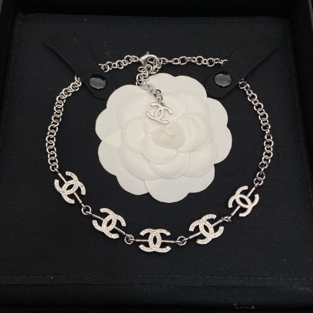 Chanel Necklace, 5C, Full Diamonds, Top Quality