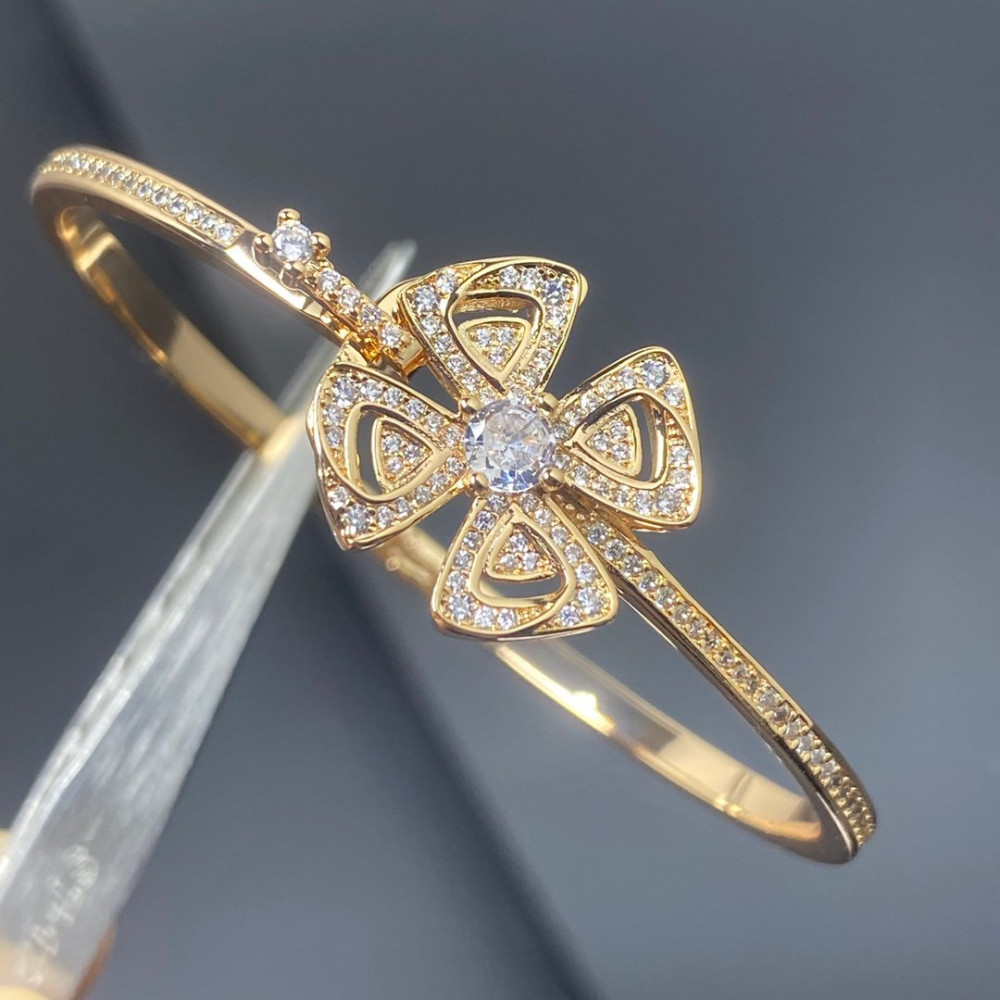 Bvlgari Bangle, Windmill Full Diamonds