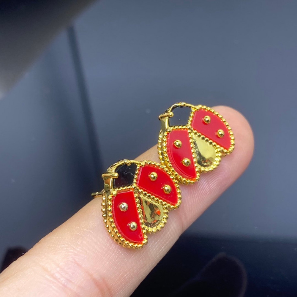 Ladybug Ear Studs Ladybug Ear Studs