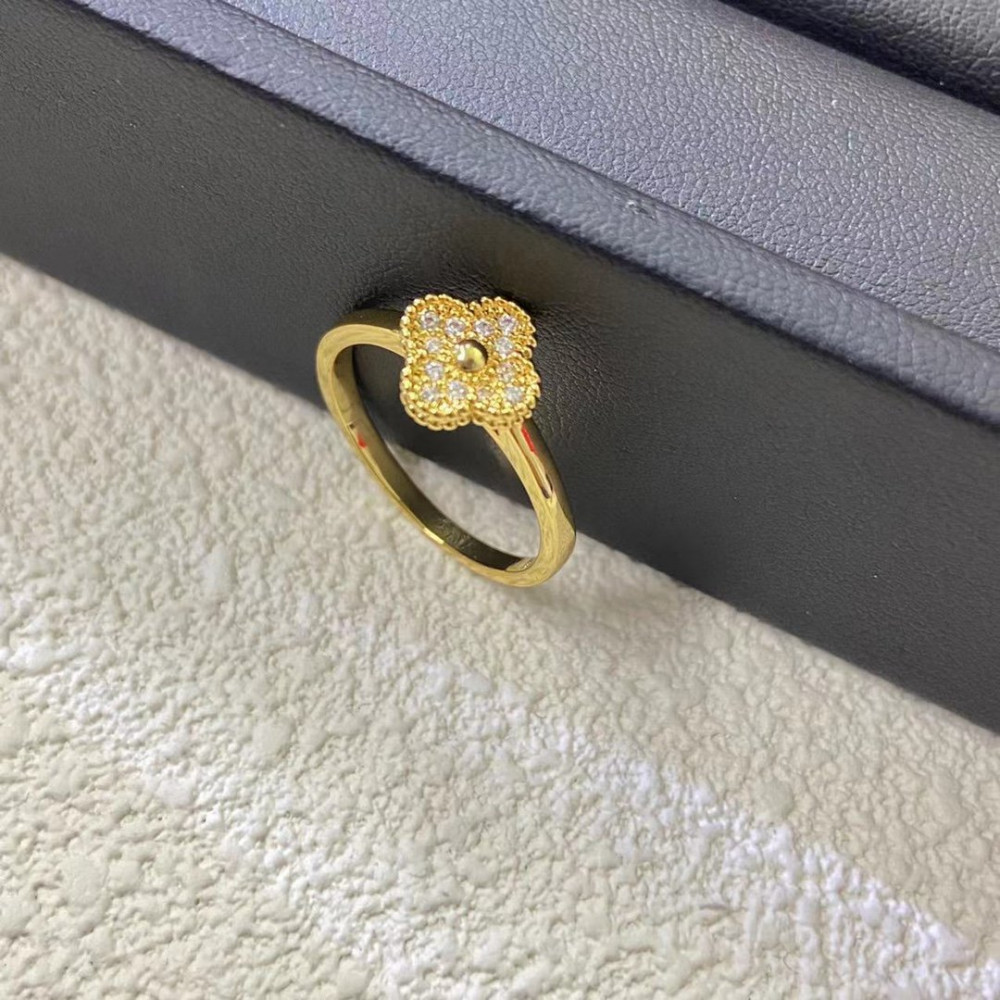 Broken Diamond Flower Ring Series Broken Diamond Flower Ring Series
